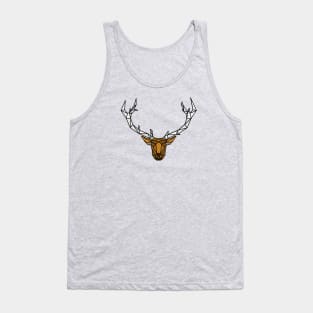 Geometric Deer Tank Top